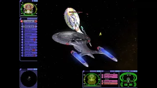 Victory Class vs Terran Empire Sovereign | Remastered v1.2 | Star Trek Bridge Commander