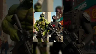 Spiderman vs Hulk💥(A story of anger and betrayal)#trending #marvel #dc #shorts