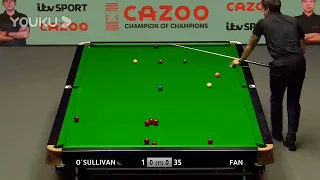 flukes of 2022 Snooker Champion of champions🏆 Ronnie O'sullivan is so lucky🤔#snooker #fluke