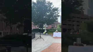 Maléna (🇦🇲 JESC 2021) performing Qami Qami at the Armenian Heritage Park (Boston, 31/07/2022)