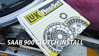 SAAB 900 Clutch Install