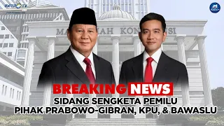 BREAKING NEWS: PIHAK PRABOWO-GIBRAN JAWAB SIDANG SENGKETA PEMILU 2024