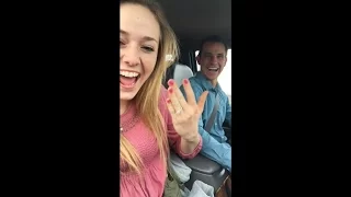 She Filmed Her Own Proposal And Didn't Even Know It!