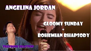 Angelina Jordan reaction - Gloomy Sunday + Bohemian Rhapsody #thatroni Reaction!