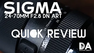 Sigma 24-70mm F2.8 DN ART: Review | 4K