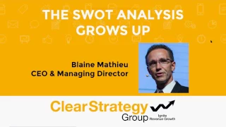 The SWOT Analysis Grows Up