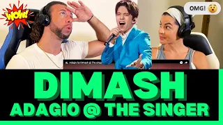 First Time Hearing Dimash perform Adagio at the Singer Reaction - WHAT A PERFORMANCE!