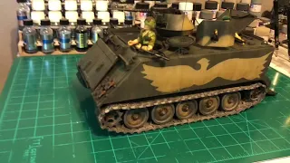 Verlinden 1/15 Scale M113 ACAV Final: Paint and Completion