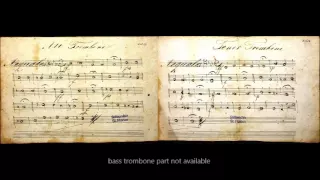 Anton Bruckner - Aequale No. 1 and 2 for three Trombones (1847)