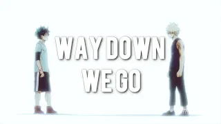 Deku & Kacchan || Way Down We Go [AMV/ASMV]