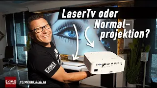 LaserTV oder normaler Beamer – Was ist besser? Das musst du vor dem Kauf wissen