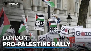 London gripped by mass pro-Palestine rally