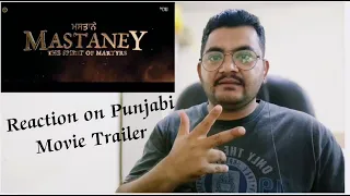 Reaction on Punjabi movie (trailer) - Mastaney // Tarsem jassar// Simi Chahal// Gurpreet Ghuugi