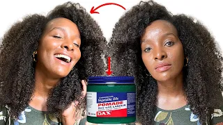 HAIR GREASE ON MY TYPE 4 HAIR THAT REALLY WORKS | How I Use grease to grow low porosity hair