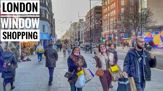 Walking in Mayfair London, New Bond Street to Edgware Road - Central London Luxury Shopping [4K HDR]