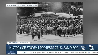 From Gaza- to Vietnam, how protests have been a part of UCSD history