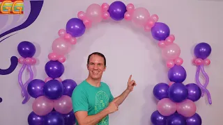 how to make balloon arch