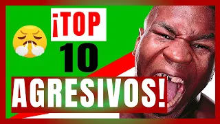 ¡TOP 10 BOXEADORES MÁS AGRESIVOS DE LA HISTORIA EN▶️(2022)!!