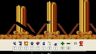 Lemmings Taxing Level 1: If at first you don't succeed...