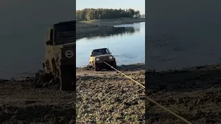 Action Fail and Rescue - lake mud off Road