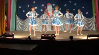 танцевальный коллектив "Барвинок" - танец  "потолок ледяной"