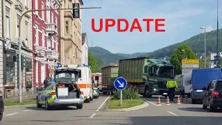 Update: Tragisches Ende nach Zusammenstoß von Lastwagen und Fußgänger [22.05.2019]