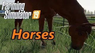 Farming Simulator 19 Tutorial | Horses