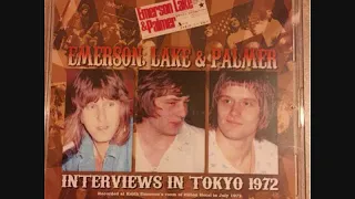 ELP INTERVIEWS IN TOKYO 1972