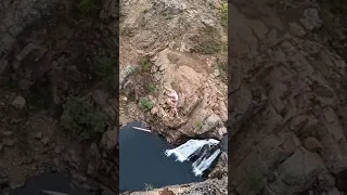 100ft cliff jump!