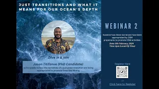 Webinar II: Just Transition and what it means for our Ocean's Depth