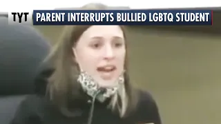 HOMOPHOBIC Parent Interrupts Bullied Student's Speech