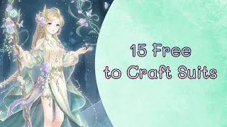 15 Free to Craft Suits | Love Nikki Dress Up Queen