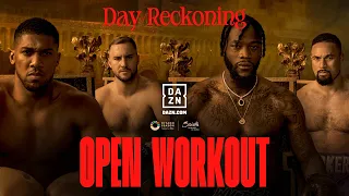 ANTHONY JOSHUA VS. OTTO WALLIN & DEONTAY WILDER VS. JOSEPH PARKER OPEN WORKOUTS LIVESTREAM