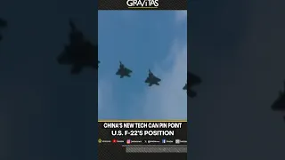Gravitas | China's New Tech Can Pin Point American F-22 Jet's Real-time Position | WION Shorts