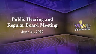 Weslaco ISD School Board: Public Hearing and Regular Board Meeting