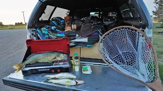 My Personal Best Walleye Catch, Cook and Camp