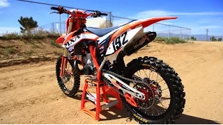 2015 KTM 250 SX 2 stroke project bike- Motocross Action 2 Stroke builds