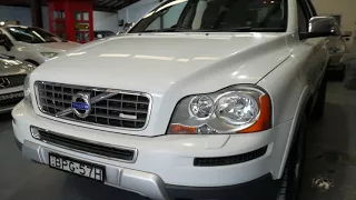 2010 Volvo XC90 White 3.2 litre R-Design