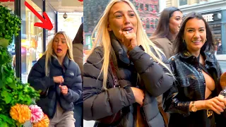 SHE WILL NEVER FORGET BUSHMAN SCARED HER! AWESOME REACTIONS! BUSHMAN PRANK