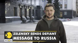 Zelensky sends defiant message to Russia as Russian troops close in on Kyiv | World English News