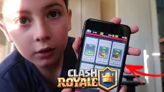 MEU IRMÃOZINHO USOU MEU CARTÃO PARA COMPRAR GEMAS NO CLASH ROYALE