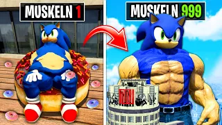 DICKER SONIC vs MUSKEL SONIC in GTA 5!!