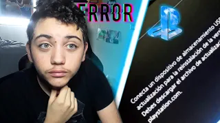 "NO SE PUEDE INICIAR TU PS4" 🔴⚠ - (Error CE-34335-8) | ¡¡ASÍ LO SOLUCIONÉ!!