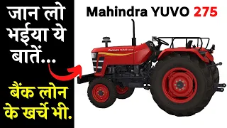 Mahindra Yuvo 275 DI 2020 Onroad Price | Mahindra Yuvo 275 Specs,Loan,Emi,Showroom price