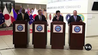 US, Australia, Japan, Philippines hold talks in Hawaii | VOANews
