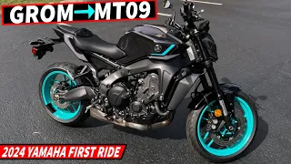 I bought the new 2024 Yamaha MT09...Upgrading from a Honda Grom