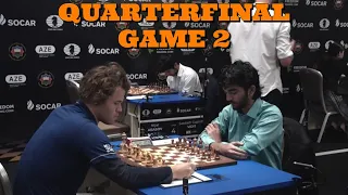 Magnus Carlsen vs. Gukesh D.●FIDE WORLD CUP 2023 QUARTERFINAL●GM 2 #magnuscarlsen #fideworldcup