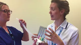 Using Incentive Spirometry