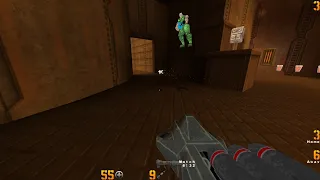 QUAKE 2 | David vs purri | 2022 | friendly match on q2dm1 (The Edge)