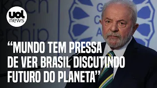 Lula na COP27: Presidente eleito diz que 'mundo tem pressa de ver Brasil discutir futuro do planeta'